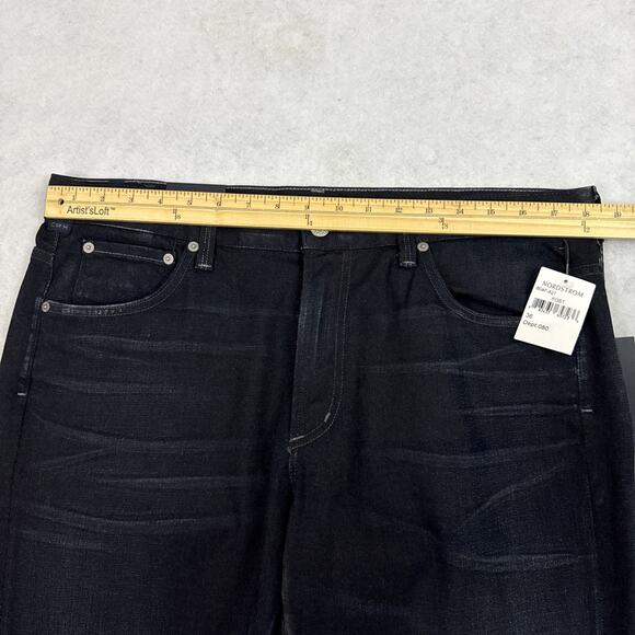 Citizens of Humanity Mens Jeans 36x30 Sid Classic Straight Foster Indigo Wash - Picture 5 of 16